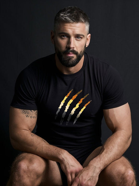 Gay Bear T-Shirt, Bear Pride Flag Colours Shirt, Teddy Bear, Gay Furry, Gay Bear Shirt, Woof | Scruff | Furry | Gay Gift for Boyfriend