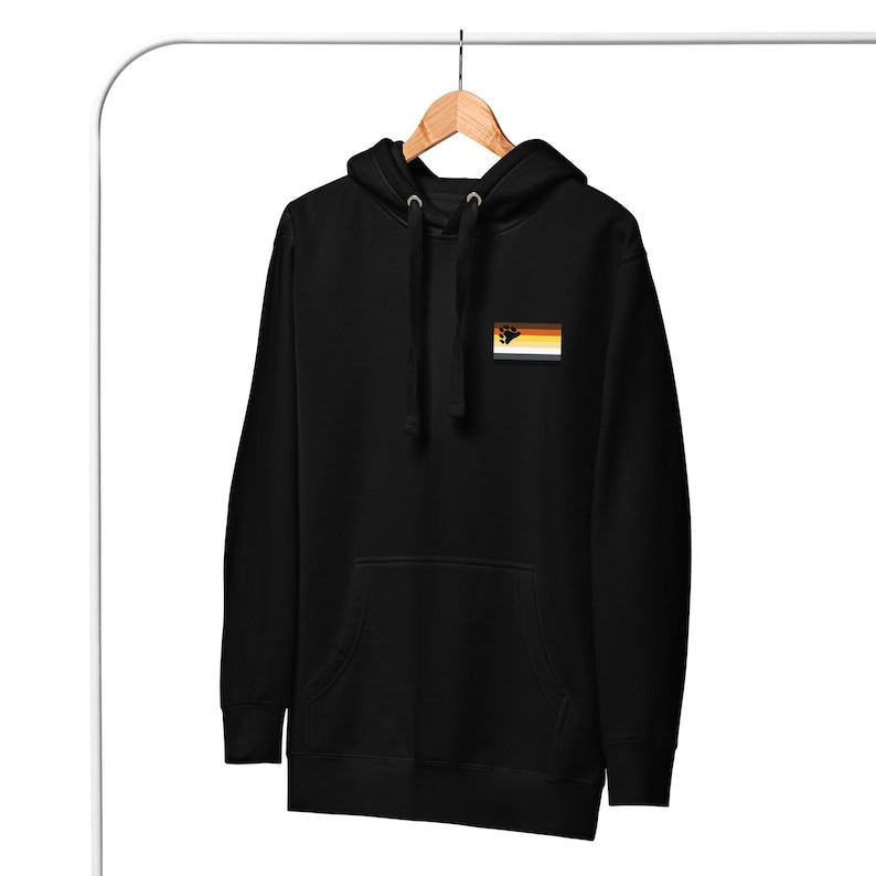 Bear pride Hoodie, Gay Bear Pride, LGBTQIA, LGBTQ hoodie, Queer hoodie, gay pride hoodie, gay bear pride