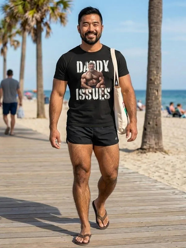 Daddy Issues - Gay Older Daddy Gay T-Shirt | Gay Pride Shirt | Pride Tee |
