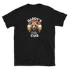 LGBT Gay Men's T-Shirts Daddy Bear Pride - Daddy's Little Cub design, black cotton tee with bear graphic.