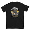 LGBT Gay Men's T-Shirts Daddy Bear Pride - Fuzzy & Juicy Peaches black gay shirt with bear graphic.