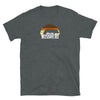 Missouri LGBTQ Rainbow Gay Daddy Bear Pride shirt in dark grey with colorful graphic.