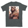 Muscle Daddy Gay Bear 42 Anime Bear Art Shirt featuring a muscular man in a bear hoodie.