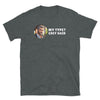 My Type? Grey Hair Daddy Gay T-Shirt in dark heather color featuring a bear graphic.
