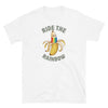 Rainbow Flag Ride The Rainbow Gay Pride LGBTQ Funny Gay Pride T-Shirt with banana graphic.
