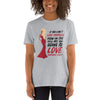 Light grey shirt featuring Ru Paul Love Yourself Quote, perfect for gay pride apparel.