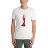 RuPauls Drag Race Shirt Sassy Lady Ru Paul Shirt, gay pride apparel, unisex t-shirt, red dress design