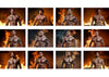 Smokin' Hot: Firemen in Flames 2026 Calendar – Sexy Firefighter Hunks Wall Calendar featuring muscular firefighters.