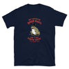 Supporting Gay Rights Funny Frog Shirt Frog Lover Gift, Gift for LGBTQ Pride. Navy blue tee with humorous frog graphic.
