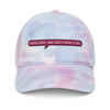 Tie dye Ru Paul Hat | Good Luck and Don't Fuck it up | RuPauls Drag Race Cap, Gay Pride LGBTQ Hat