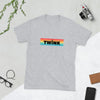 Twink Pride Flag Shirt LGBTQ+ Pride Gay Ally Adult Tee on a grey t-shirt.