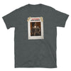 Gray gay shirt featuring 'Wanted Dom Daddy' graphic, perfect for LGBTQ pride events.