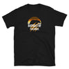 Black t-shirt featuring District of Columbia graphic, perfect LGBT pride apparel.